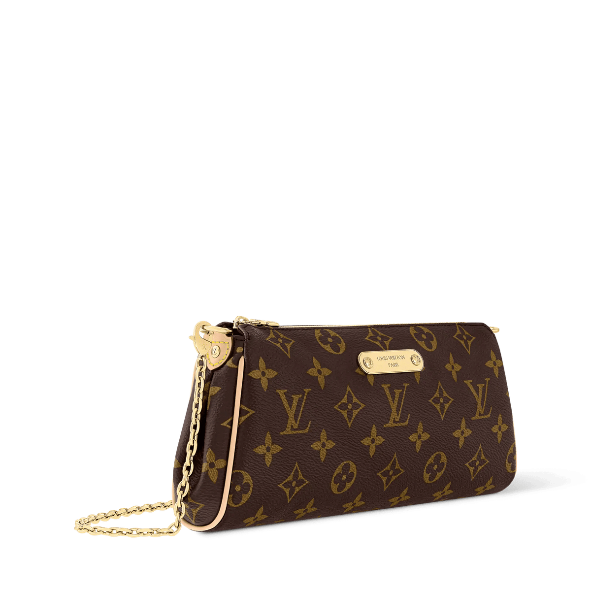 Pochette Eva Monogram Canvas Chain Wallet