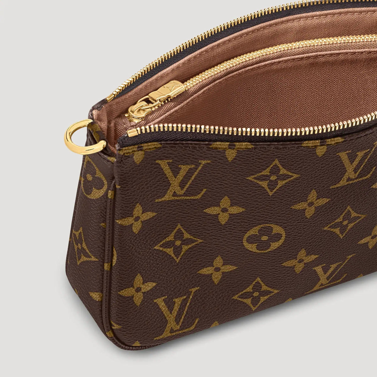 Pochette Accessoires Monogram Canvas Chain Wallet