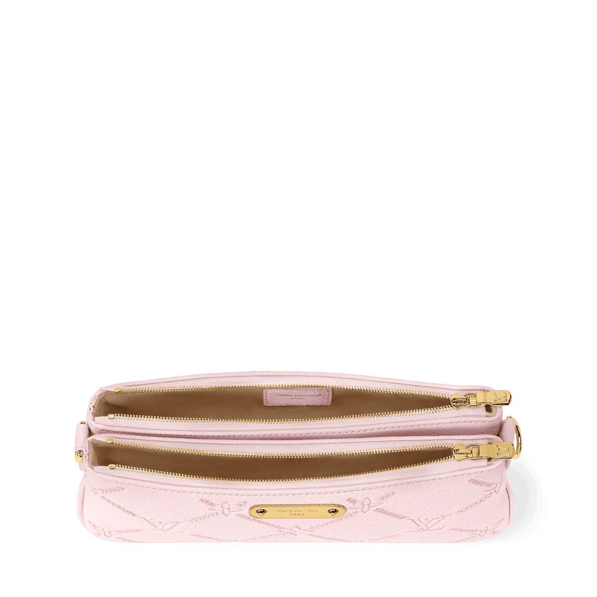 Pochette Liv Light Bliss Couture Monogram Empreinte Leather Bag M29495