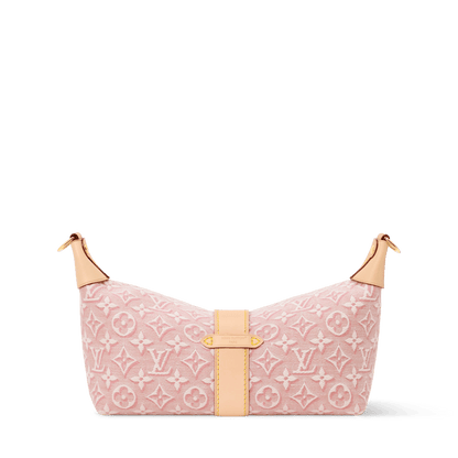 Pochette Mia Monogram Emblème Rose Ruban Bag