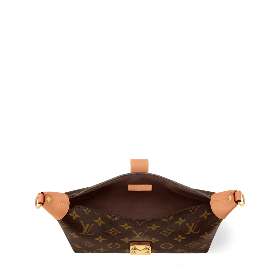 Pochette Mia Monogram Canvas Chain Wallet