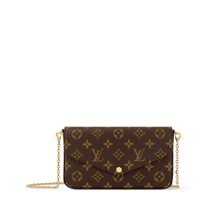 Monogram Flap Pouch