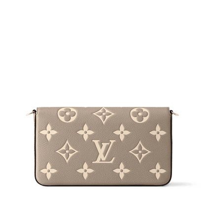 Pochette Félicie Monogram Empreinte Leather Pouch M82610