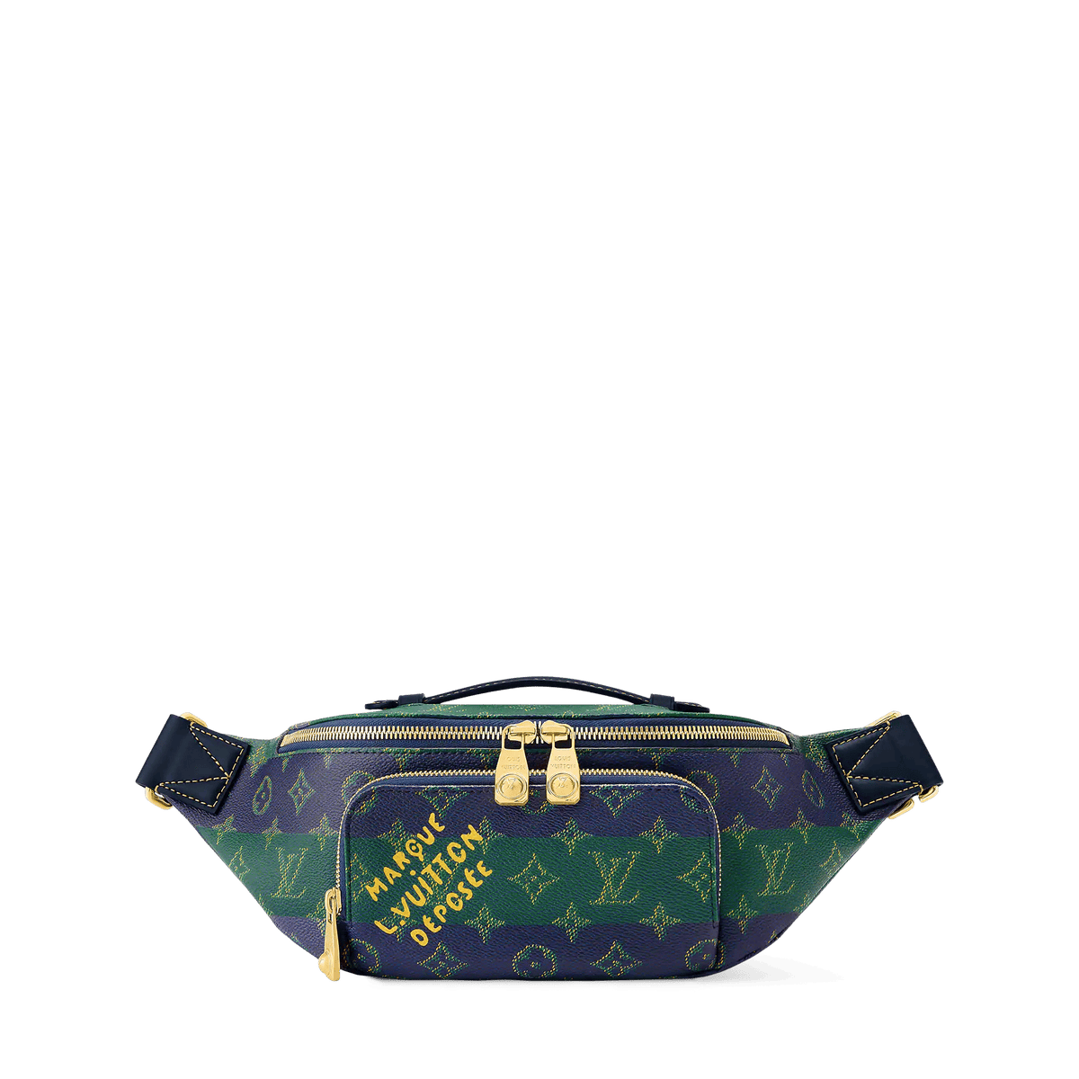 Rush Bumbag Blue Stripes Shoes