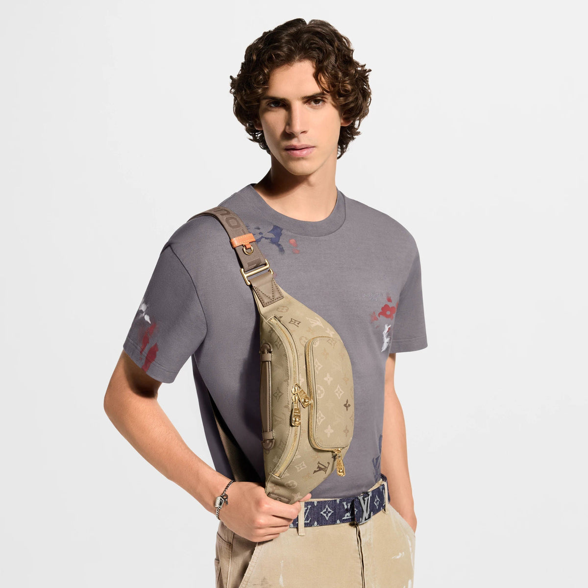 Rush Bumbag Monogram Surplus Sand Shoes