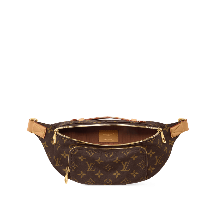 Rush Bumbag Monogram Silk Tech Gold-Toned Hardware