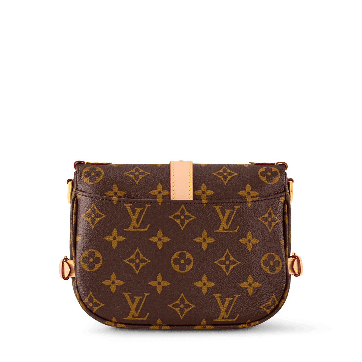Saumur BB Monogram Coated Canvas Saddle Bag M46740