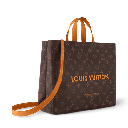 Shopper Tote MM Monogram Calf Leather Shoes