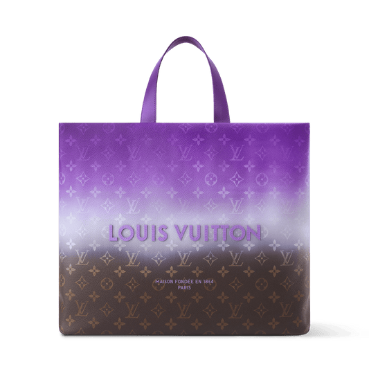 Shopper Tote MM Monogram Pigment Purple