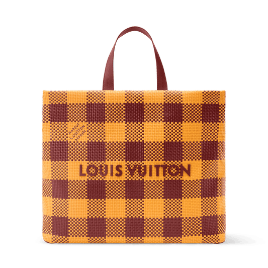 Shopper Tote MM Damier Mustard Shoes