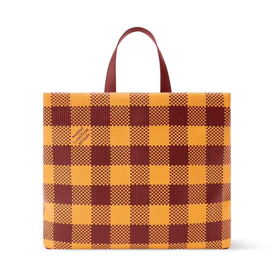 Shopper Tote MM Damier Mustard Shoes