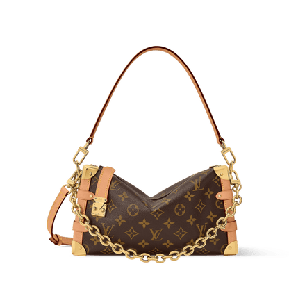 Side Trunk MM East West Monogram Canvas Shoulder Bag
