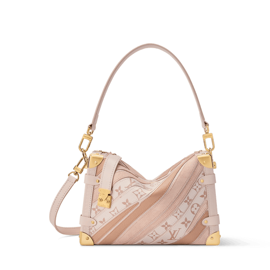 Side Trunk MM Quartz Monogram Dune Canvas Crossbody Bag