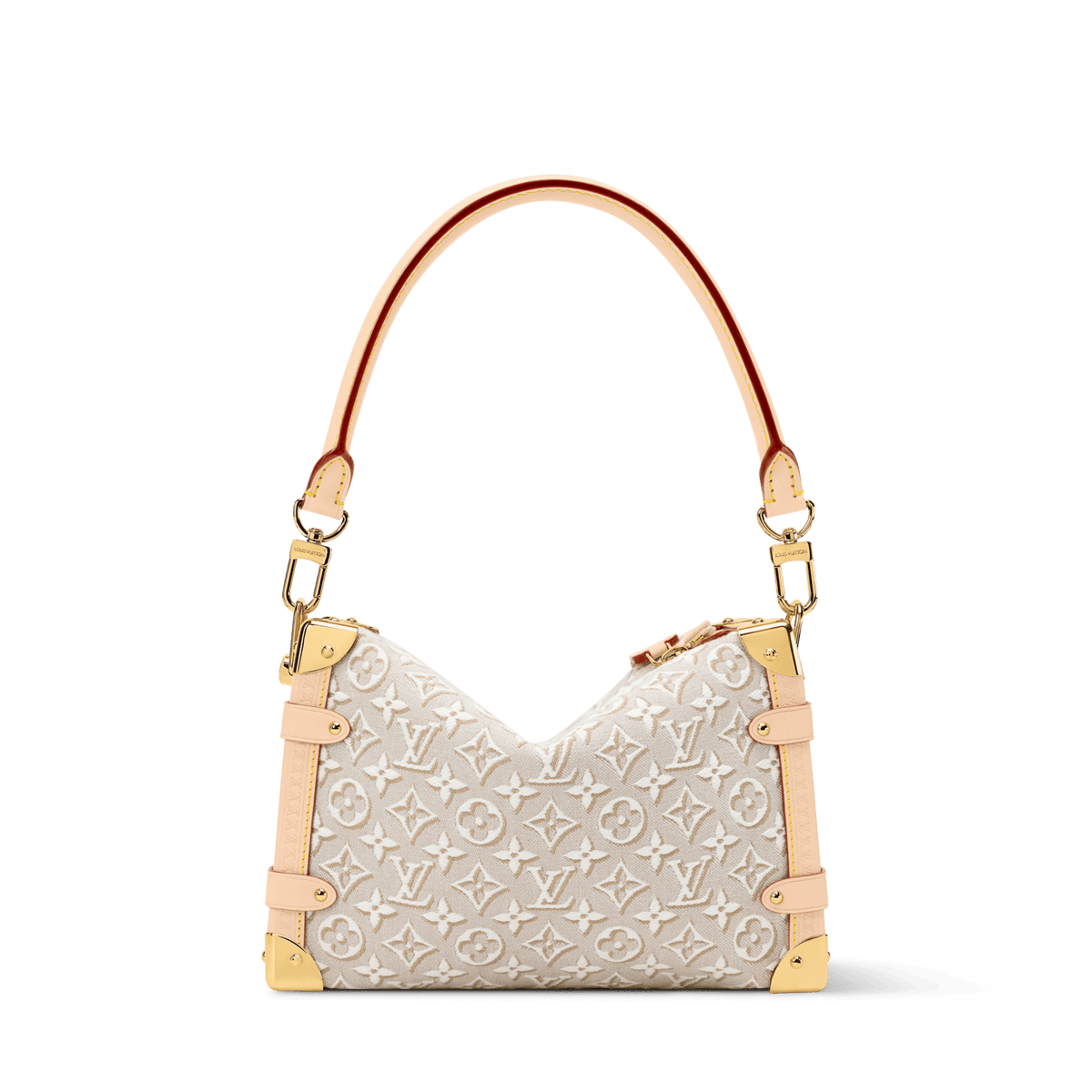 Side Trunk MM Monogram Emblème Peuplier Canvas Handbag M2A145