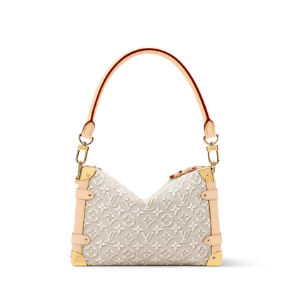 Side Trunk MM Monogram Emblème Peuplier Canvas Handbag M2A145