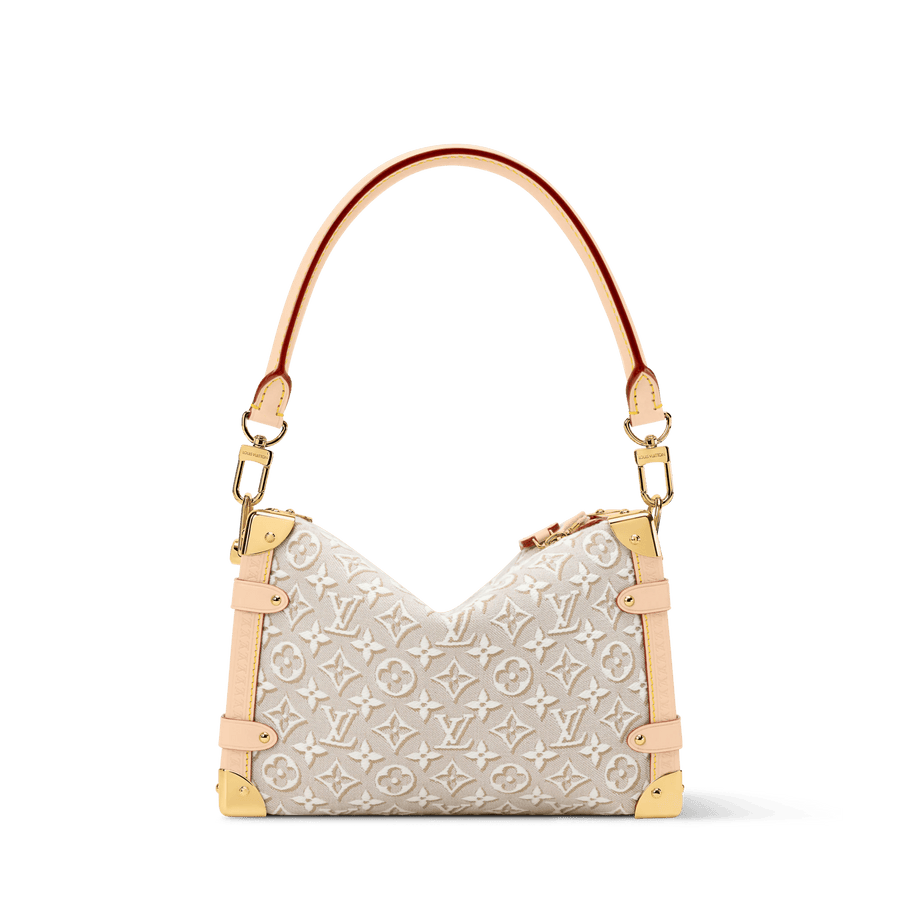 Side Trunk MM Monogram Emblème Peuplier Canvas Handbag M2A145