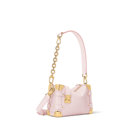 Side Trunk PM Light Bliss Calfskin Leather Handbag