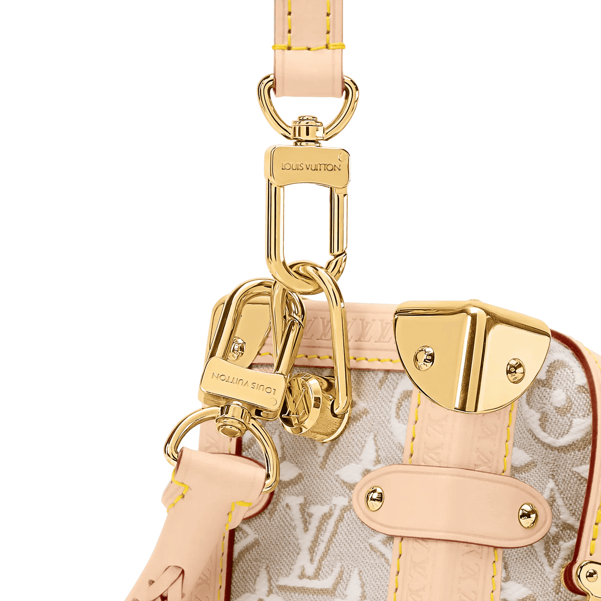 Side Trunk MM Monogram Emblème Peuplier Canvas Handbag M2A145
