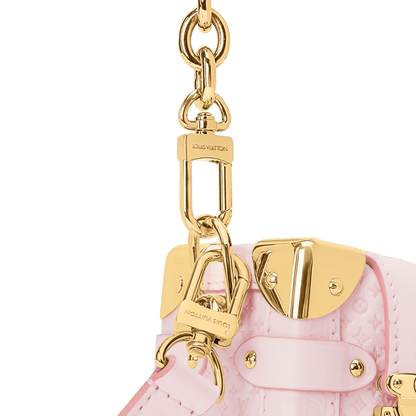 Side Trunk PM Light Bliss Calfskin Leather Handbag
