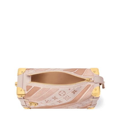 Side Trunk MM Quartz Monogram Dune Canvas Crossbody Bag