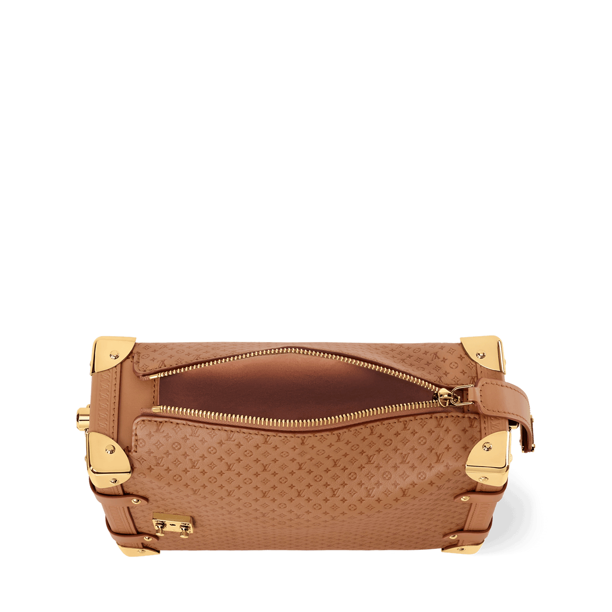 Side Trunk MM Minigram Calfskin Shoulder Bag