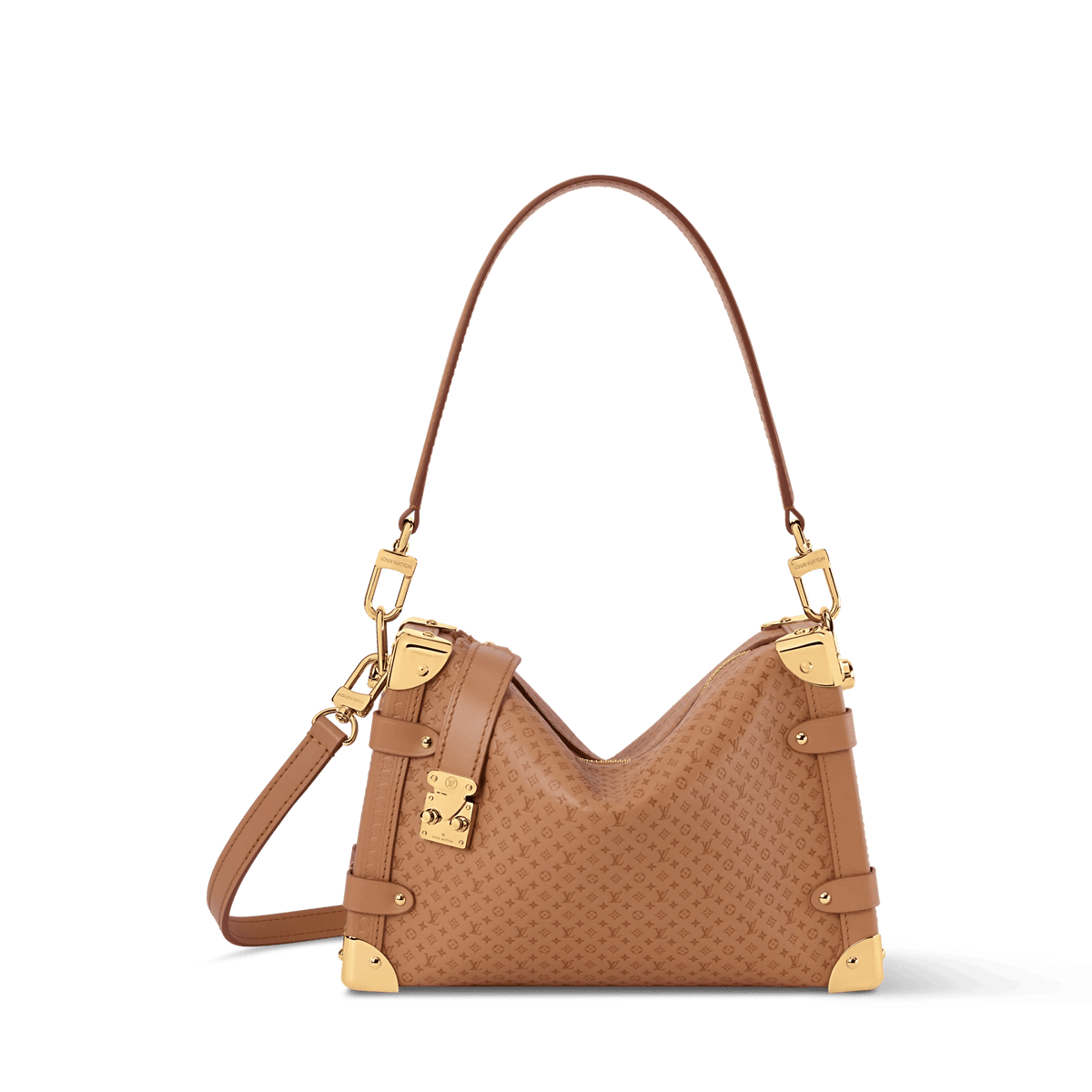 Side Trunk MM Minigram Calfskin Shoulder Bag