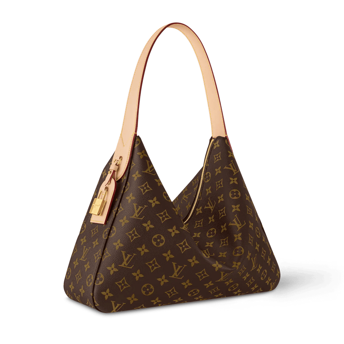Slouchy MM Monogram Coated Canvas Tote Bag M12098
