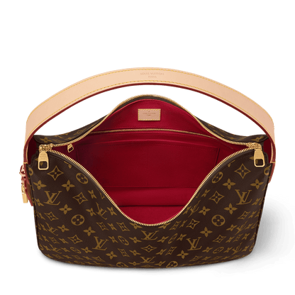 Slouchy MM Monogram Coated Canvas Tote Bag M12098