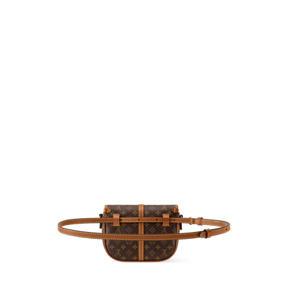 Solo Monogram Coated Canvas Nano Bag M27096