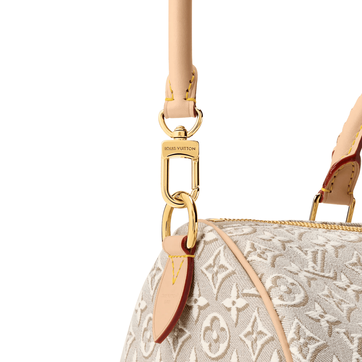 Speedy Soft 30 Monogram Emblème Peuplier Canvas Tote