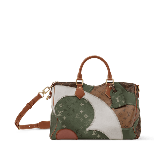 Speedy 40 Bandoulière Bag Khaki Shoes