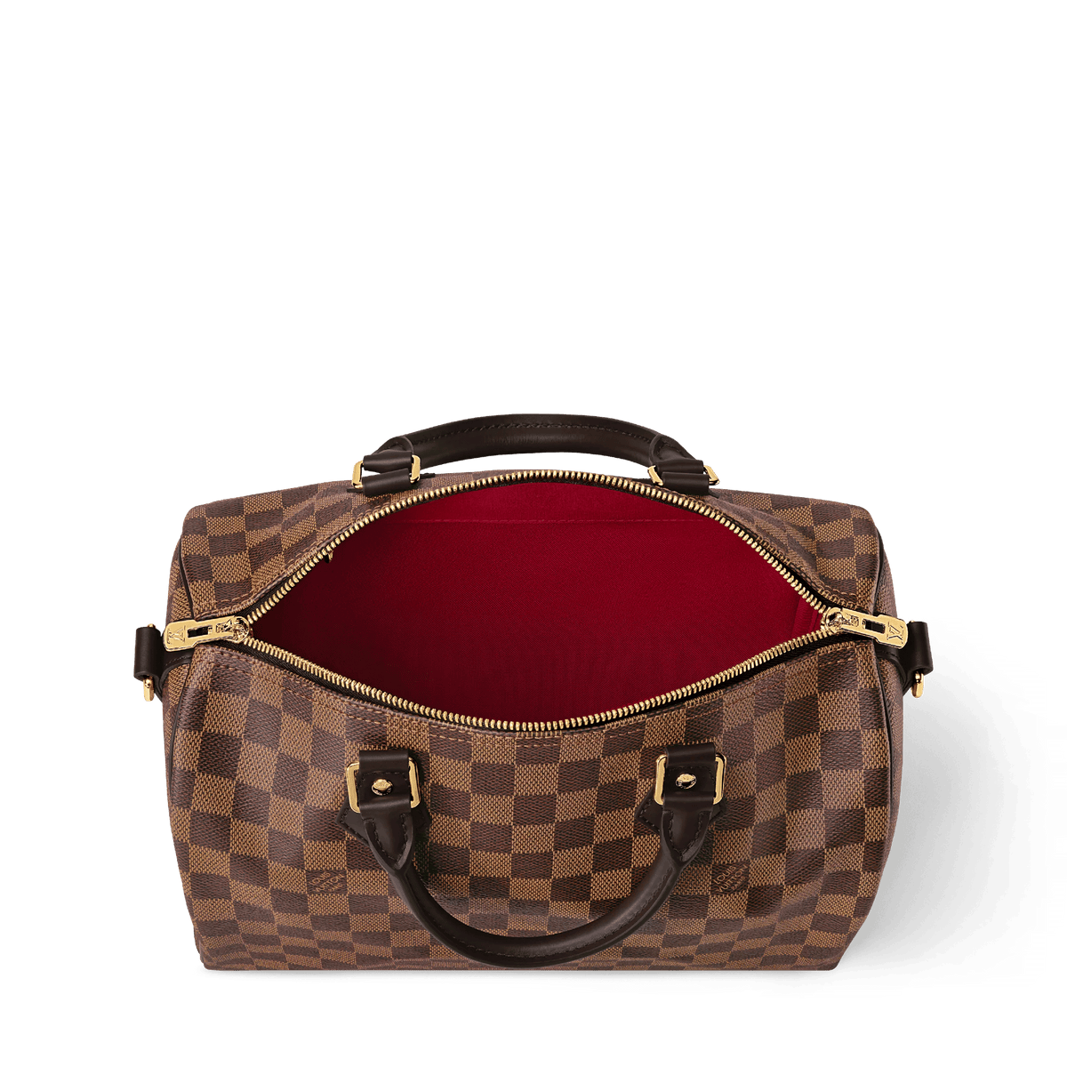 Speedy Bandoulière 30 Damier Ebene Coated Canvas Tote Bag N40590