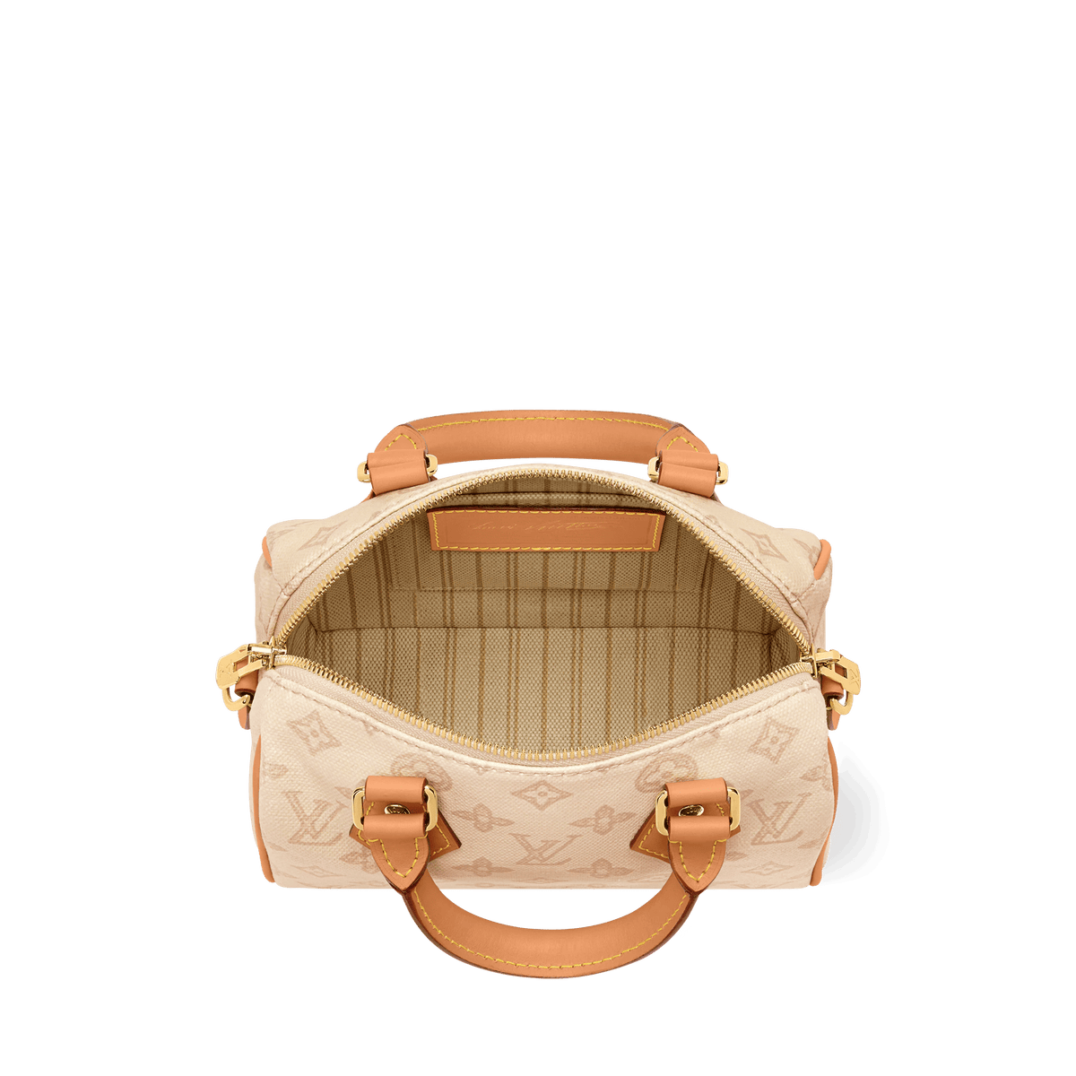 Speedy Bandoulière 20 Linen Monogram Origine Canvas Handbag M27951