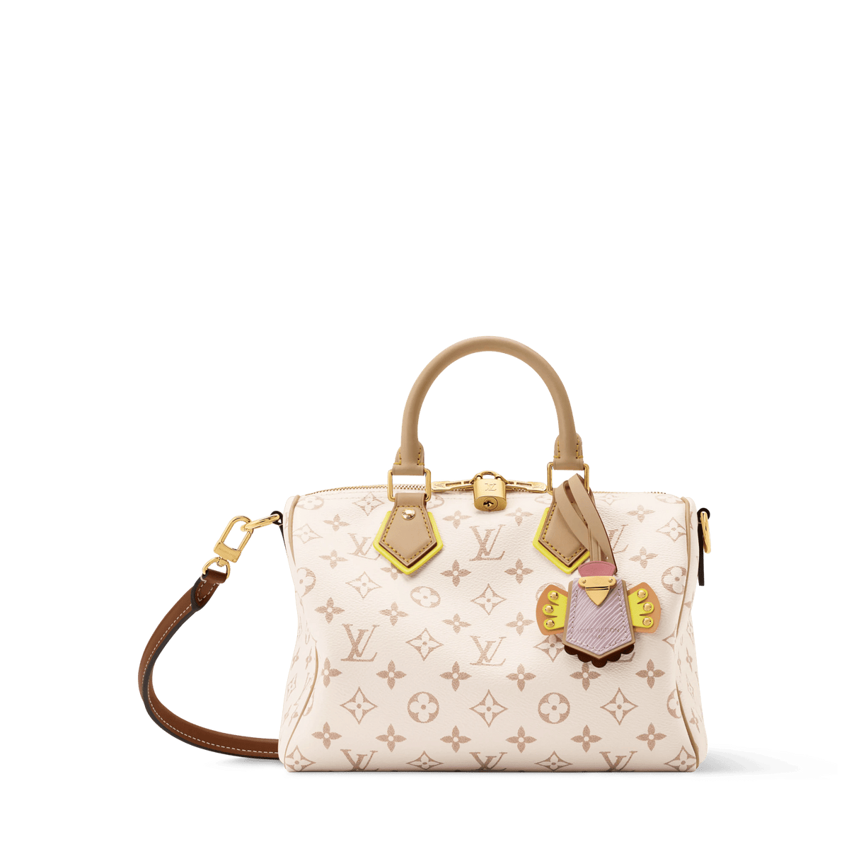 Speedy Bandoulière 25 Monogram Dune Canvas Bag