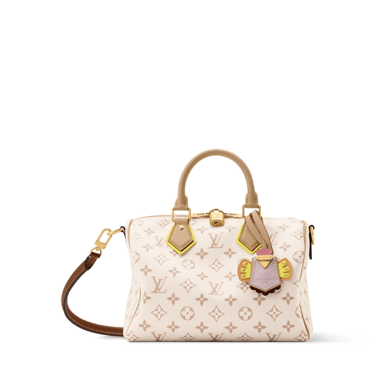 Speedy Bandoulière 25 Monogram Dune Canvas Bag