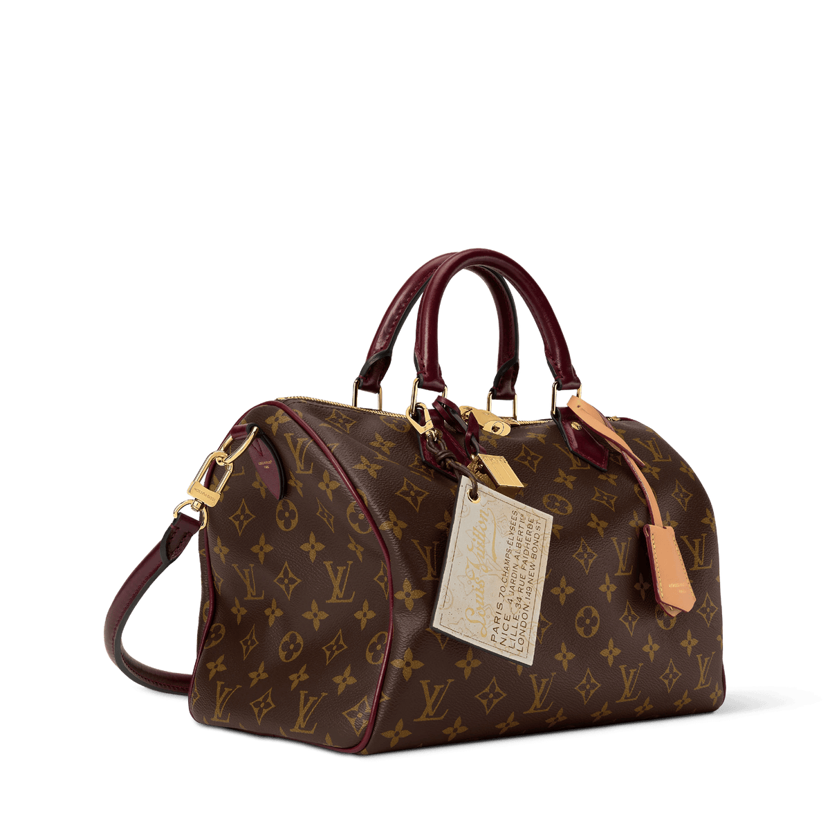 Speedy 30 Soft Celebration Monogram Coated Canvas Handbag M28379