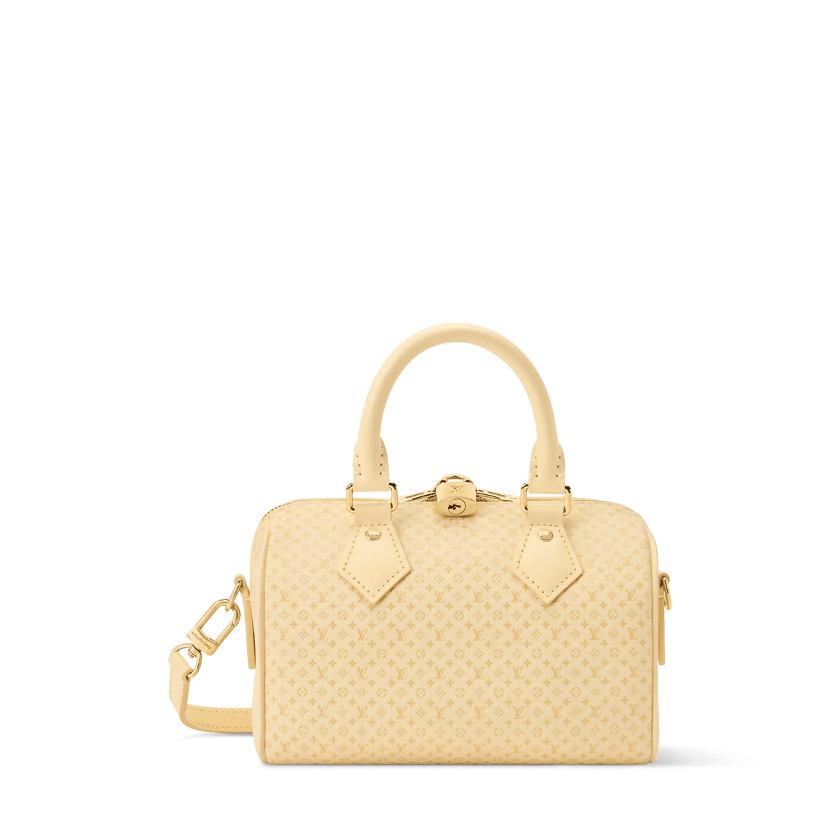 Speedy Bandoulière 20 Banana Calfskin Leather Handbag M29494