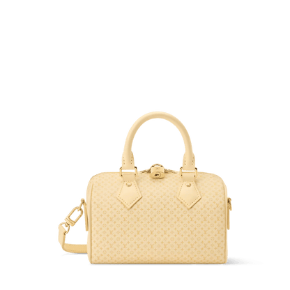 Speedy Bandoulière 20 Banana Calfskin Leather Handbag M29494