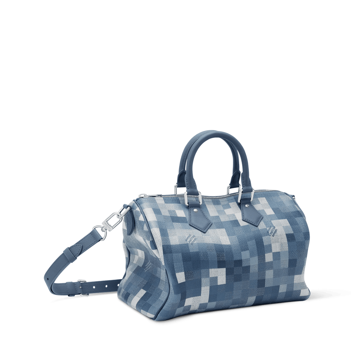 Speedy 30 Bandoulière Bag Damoflage Indigo Shoes