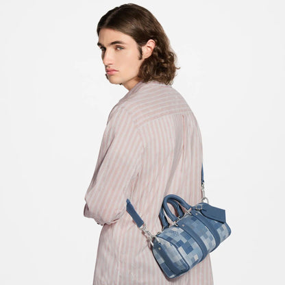 Speedy 18 Bandoulière Mini Bag Indigo Shoes