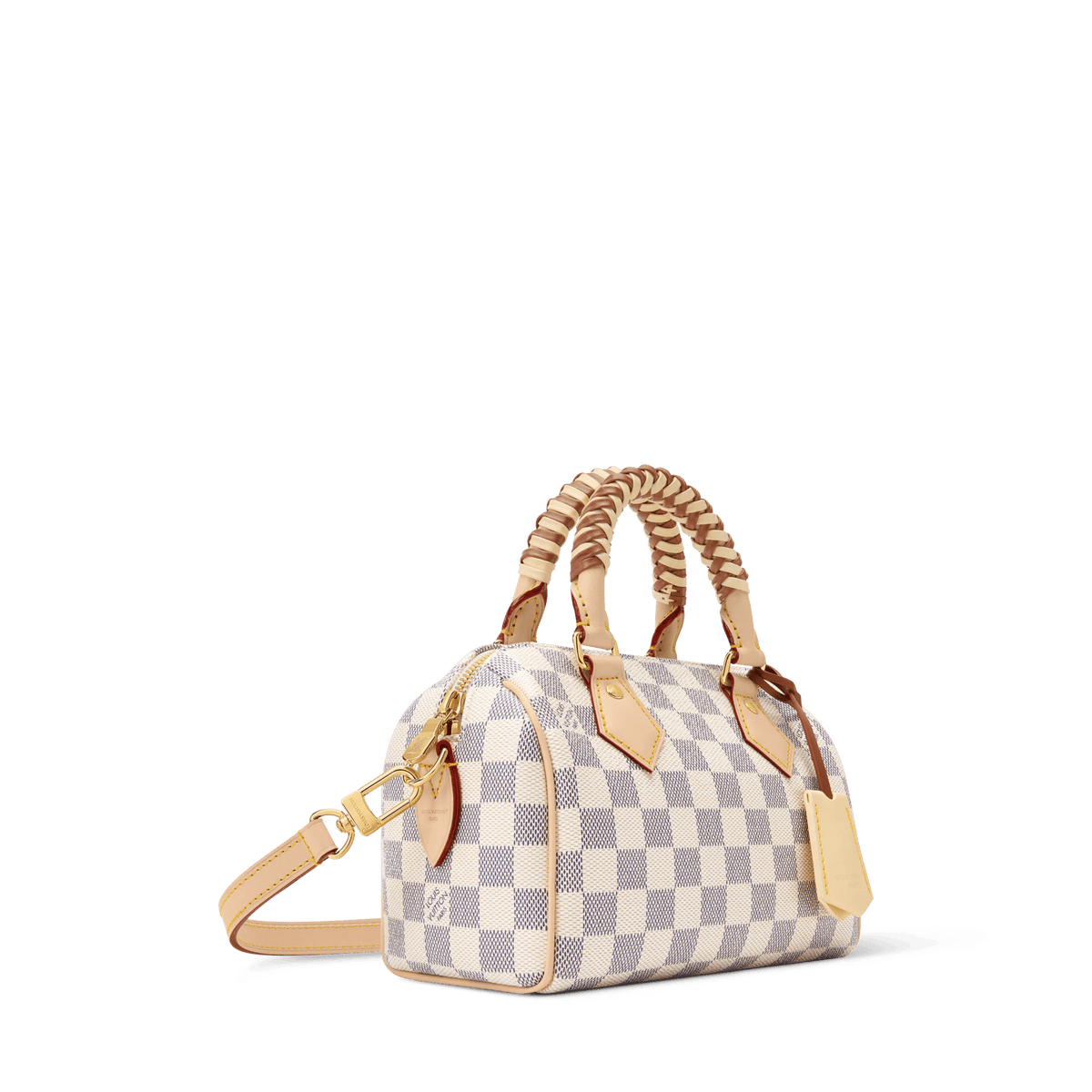 Speedy Bandoulière 20 Damier Azur Coated Canvas Handbag N40950