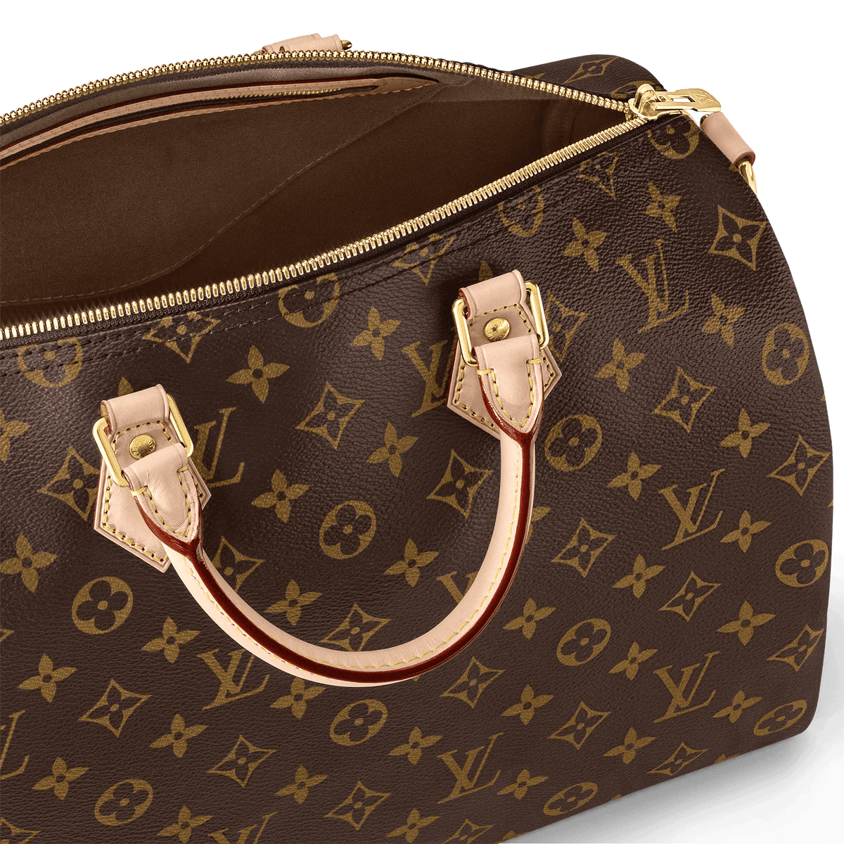 Speedy Bandoulière 35 Monogram Coated Canvas Handbag M46981