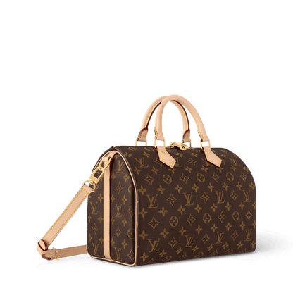 Speedy Bandoulière 30 Monogram Coated Canvas Tote Bag M46980
