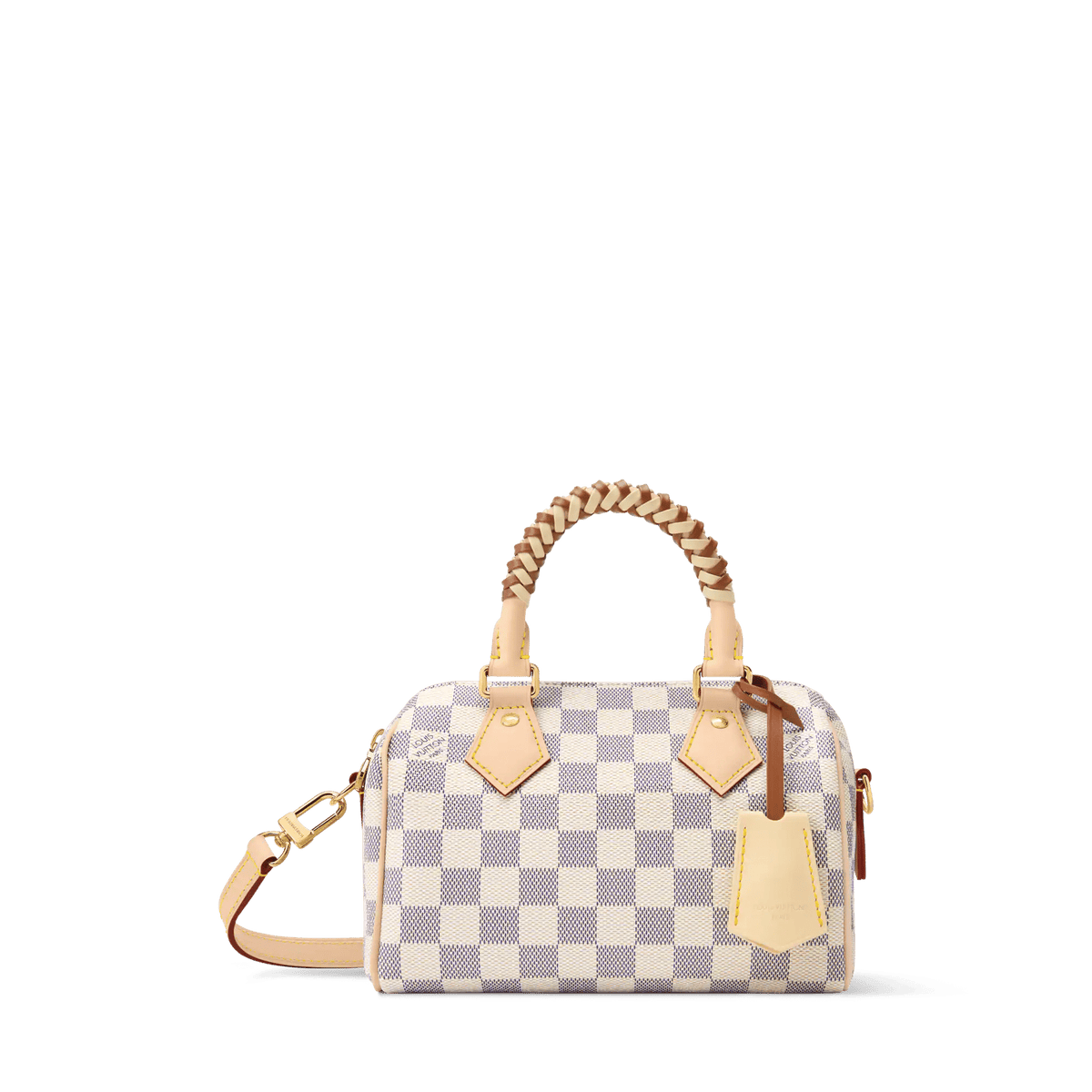 Speedy Bandoulière 20 Damier Azur Coated Canvas Handbag N40950