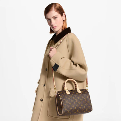 Speedy Bandoulière 25 Monogram Canvas Crossbody Bag