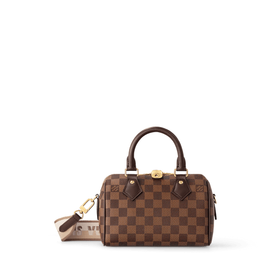 Speedy Bandoulière 20 Damier Ebene Handbag N40489