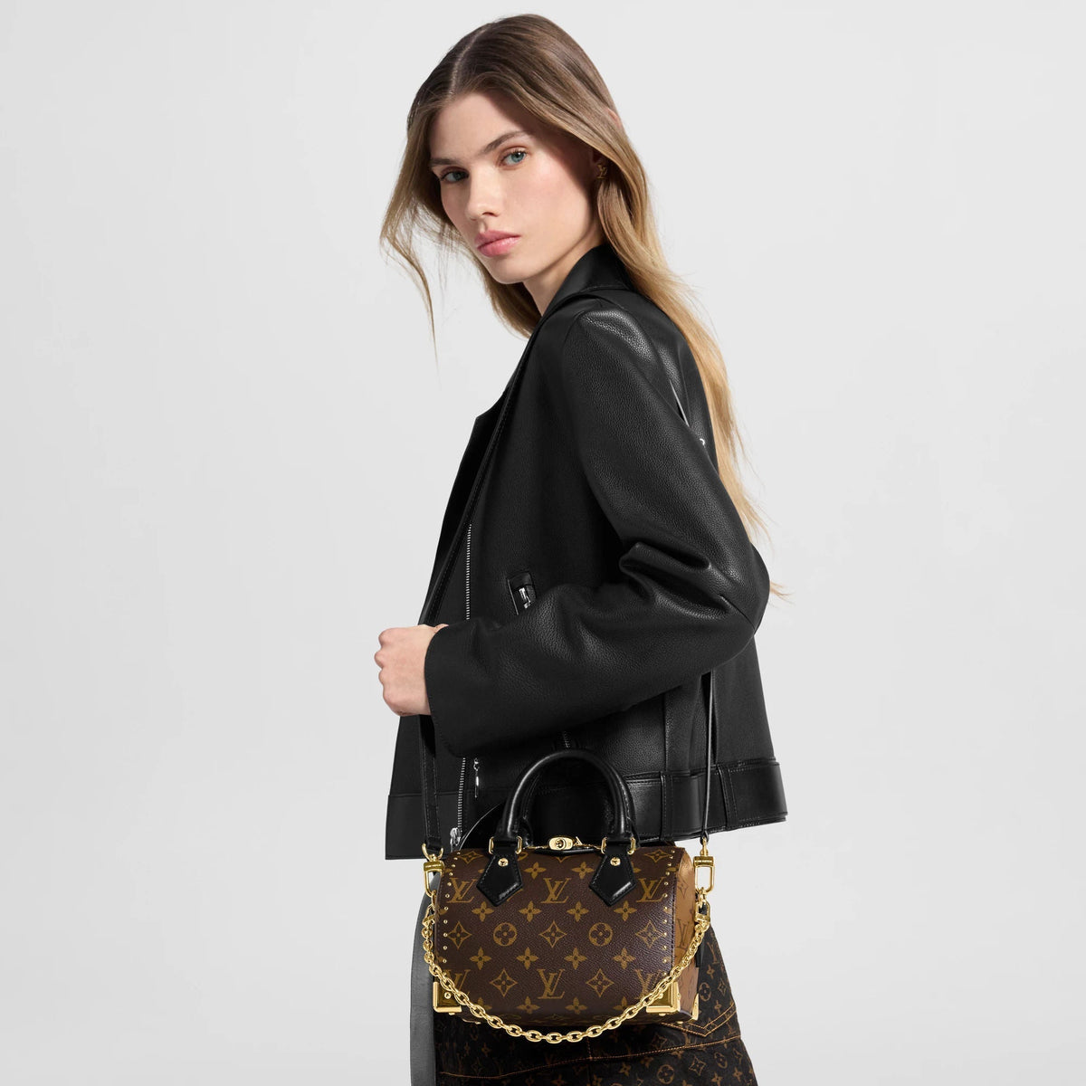 Speedy Trunk 20 Monogram Canvas Handbag M13146