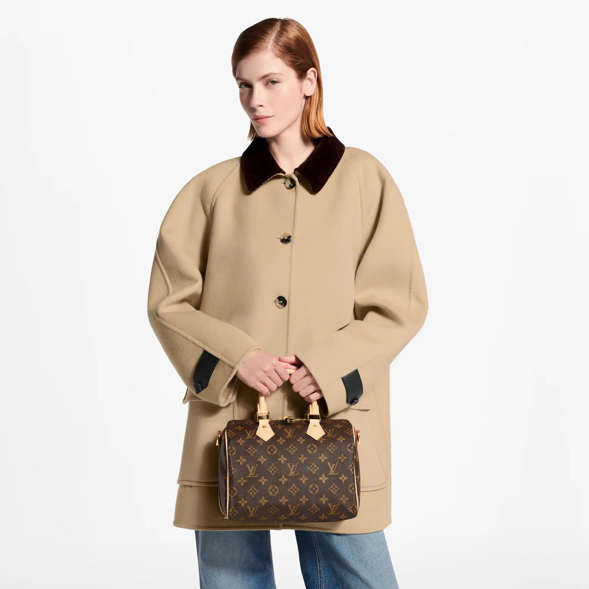 Speedy Bandoulière 25 Monogram Canvas Crossbody Bag
