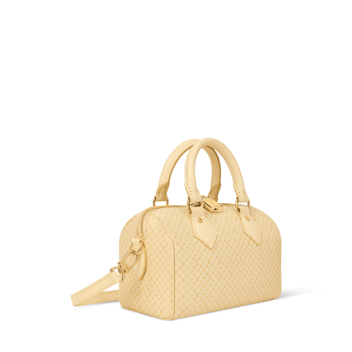 Speedy Bandoulière 20 Banana Calfskin Leather Handbag M29494