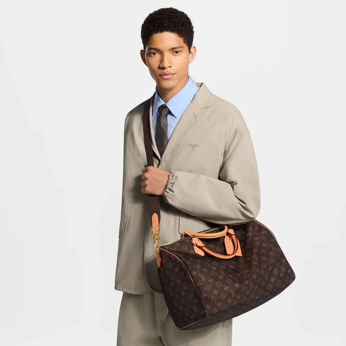 Speedy 40 Bandoulière MM Silk Tech Tote Shoes